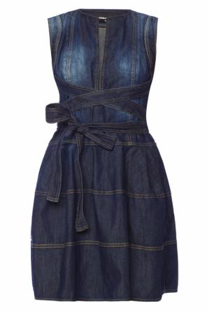 Jeansowa rozkloszowana sukienka, zdjęcie 1 Jeansowa rozkloszowana sukienka od Dsquared2